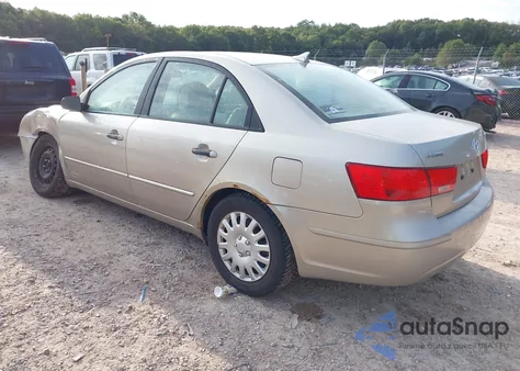 2010 Hyundai Sonata Gls z USA, uszkodzony, nr VIN 5NPET4AC9AH598381